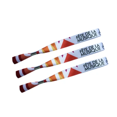 Promotional Hot Sale Sublimation Polyester Wristbands as Giveaway Gift Items